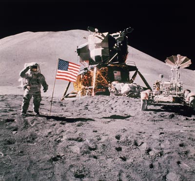 hoax moon landing